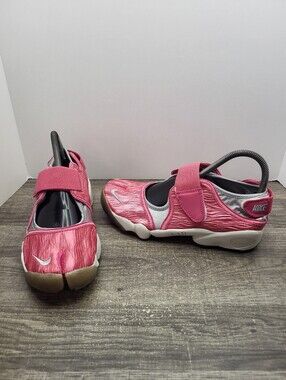 Nike Air Rift Pink 315766-601 Split Toe Shoes Womens Size 9 Rare